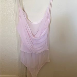 Sheer Zara bodysuit